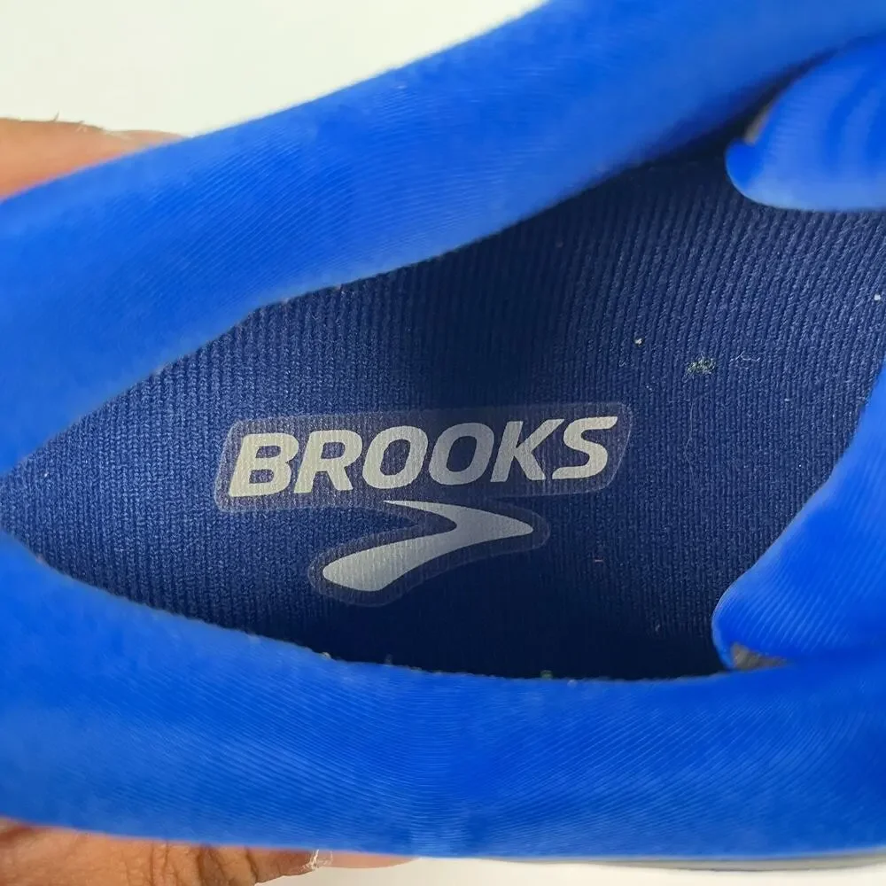 Brooks Glycerin 13 Blue Silver Athletic Neutral Running Shoes Men's Size 10.5 - Picture 10 of 12